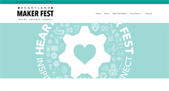 Desktop Screenshot of heartlandmakerfest.org